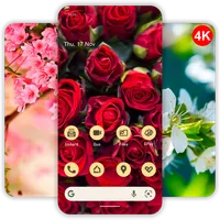Flowers Wallpaper 4K Parallax icon
