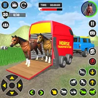 Wild Horse Transport Truck Sim icon