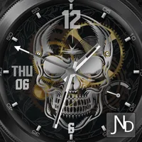 JND Classic Silver Analog Skul icon