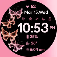 Butterfly Bloom Watch Face icon