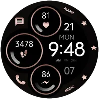 Minimal Bronze Watch Face icon