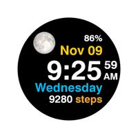 Moon Steps Watch Face icon