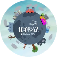 Watch Face Wear OS Earth icon