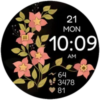 Petals Digital Watch Face icon