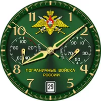 Часы пограничника России icon
