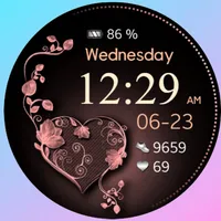 PW08 - Heart Bloom Watch icon