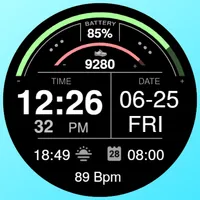 PW28 - Modern Metrics Watch icon