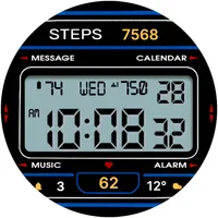 Retro watch face icon