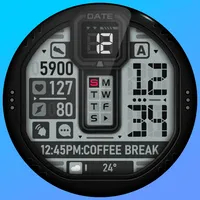 SH041 Watch Face, WearOS watch icon