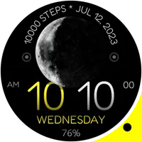 Full Moon Nice Watch Face VS74 icon