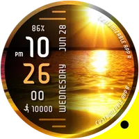 Happy Digital Summer Face VS79 icon