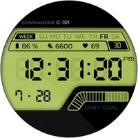 Commander C-101Watch Face icon