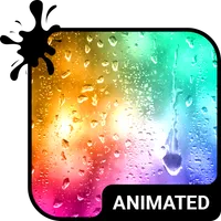 Color Rain Keyboard Wallpaper icon