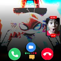 Spider Hero Man Fake Call icon