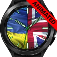 Ukraine UK Flags icon