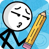 Draw puzzle: sketch it icon