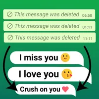 Recover Deleted Messages WA icon