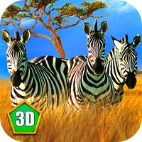 Zebra Family Simulator icon