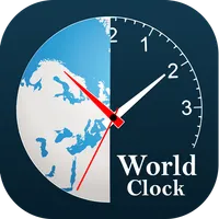 World clock and all countries  icon