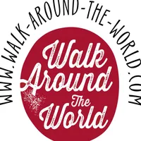 Walk around the world icon