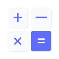 Minimalist calculator icon