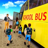 City School Bus Driving Games icon