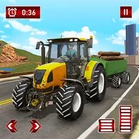 Offroad Tractor Transport Game icon