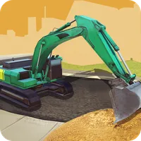 Excavator: Dump Truck & Loader icon