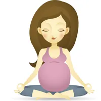 yoga for pregnant women icon