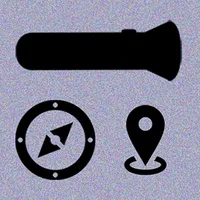 Фонарик+Компас+GPS icon