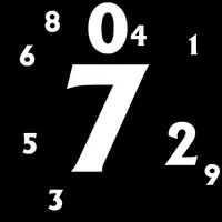 【1screen】Simple Numbers icon