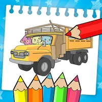 Cute Cat Coloring Pages icon