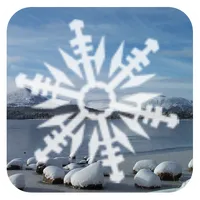 Snowing Snowflakes Wallpaper icon