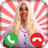 Shfa video fake call and chat icon