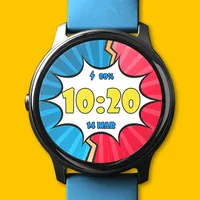 Comic Pow WatchFace: Wear OS icon