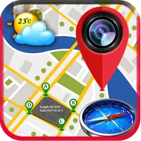 GPS Map Camera & Compass icon
