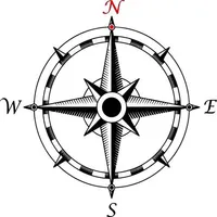 Simple Compass icon
