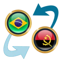 Brazil Real x Angolan Kwanza icon