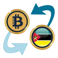 Bitcoin x Mozambique Metical icon