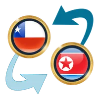 Chile Peso x North Korean Won icon