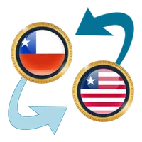 Chile Peso x Liberian Dollar icon