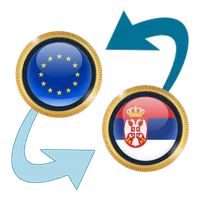 Euro x Serbian Dinar icon