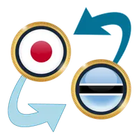 Japan Yen x Botswanan Pula icon