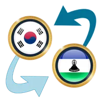 S Korea Won x Lesotho Loti icon