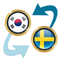 S Korea Won x Swedish Krona icon