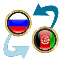 Russian Ruble x Afghan Afghani icon