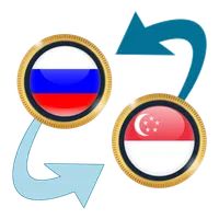 RUS Ruble x Singapore Dollar icon