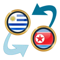 UYU Peso x North Korean Won icon