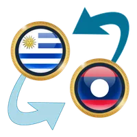 UYU Peso x Laotian Kip icon