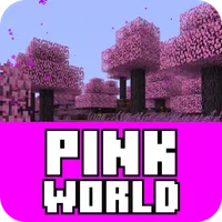 Pink World  mods for minecraft icon